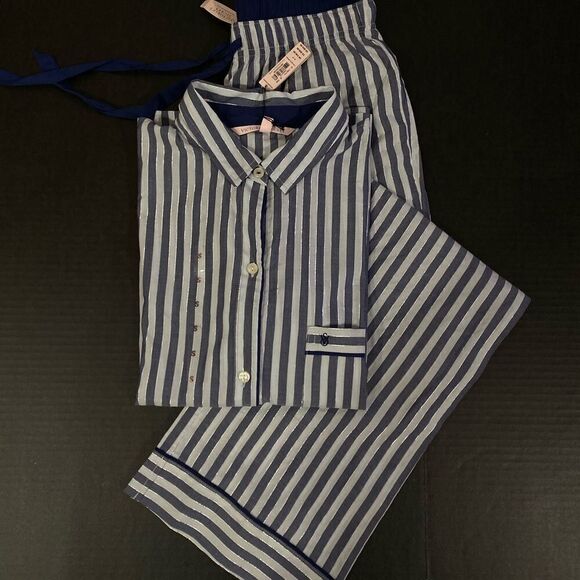 Victorias Secret Mayfair pajama set top S pants Xs - Picture 5 of 7